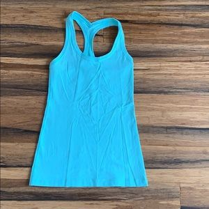 Lululemon cool racer back mint green size 4